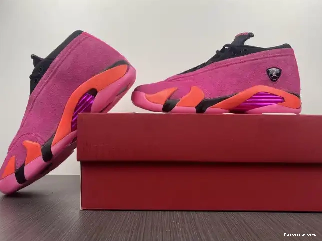 MaikeSneakers Jordan Low Shocking DH4121-600 (W) Pink Retro 14 0502